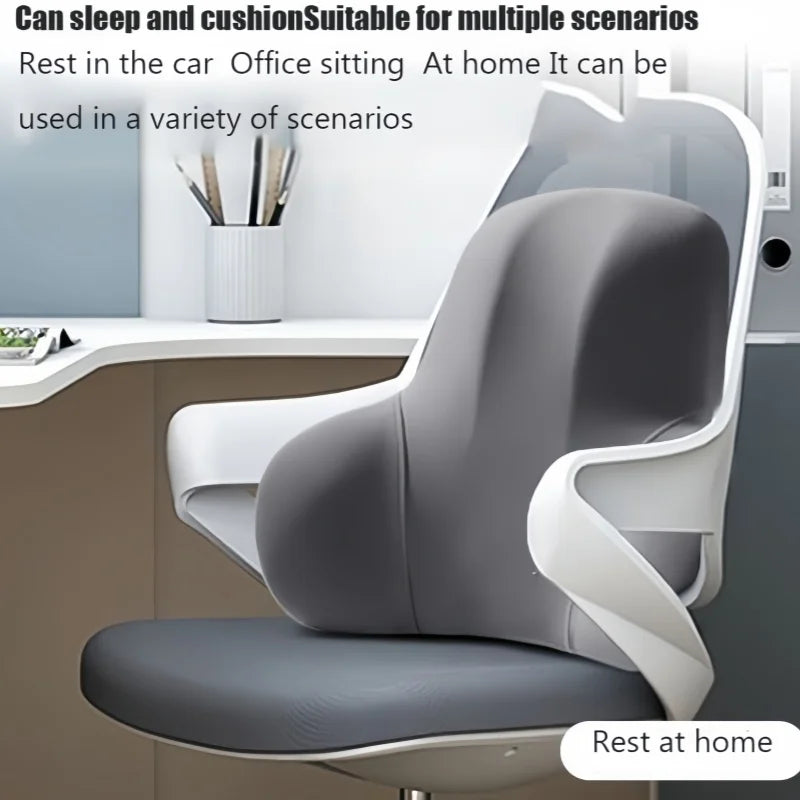 Coussin Lombaire Ergonomique — Soulagement Immédiat du Mal de Dos