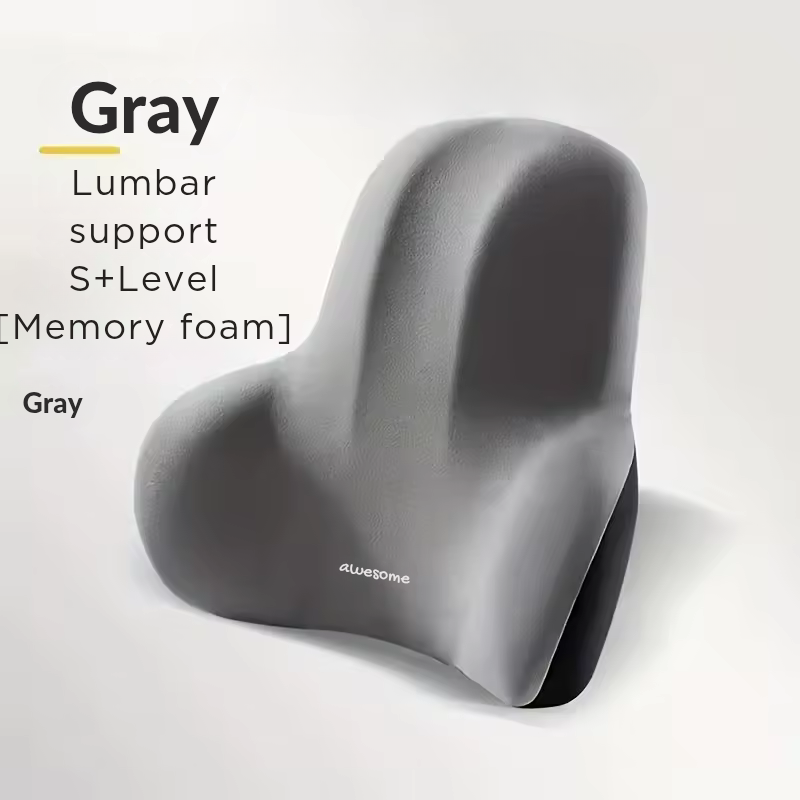 Coussin Lombaire Ergonomique — Soulagement Immédiat du Mal de Dos